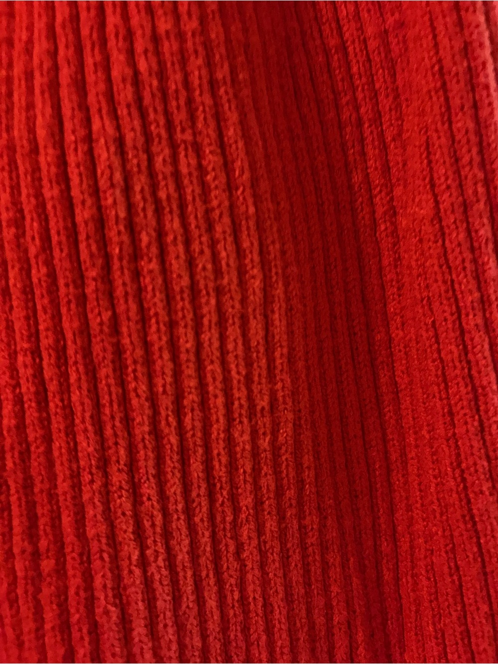 Joe Fresh Red Ribbed Button-Front Cardigan - Picture 4 of 4